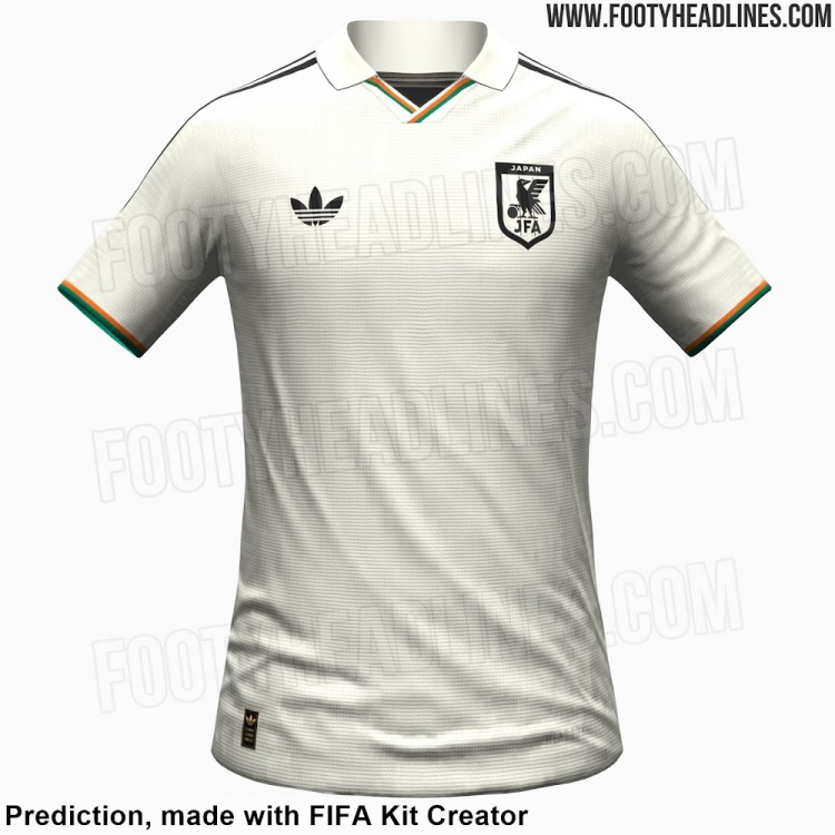 yl23455永利最新网址-日本队2026世界杯全新客场球衣亮相：米白基调搭配复古三叶草标识